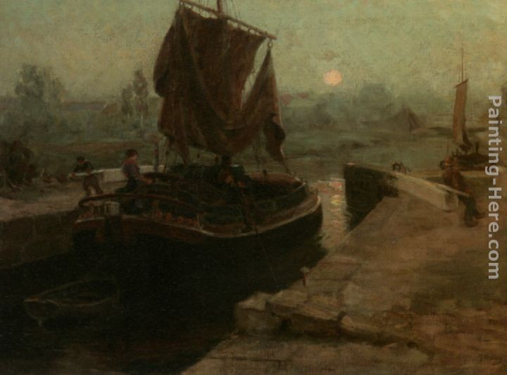 Ralph Hedley Through the Lock